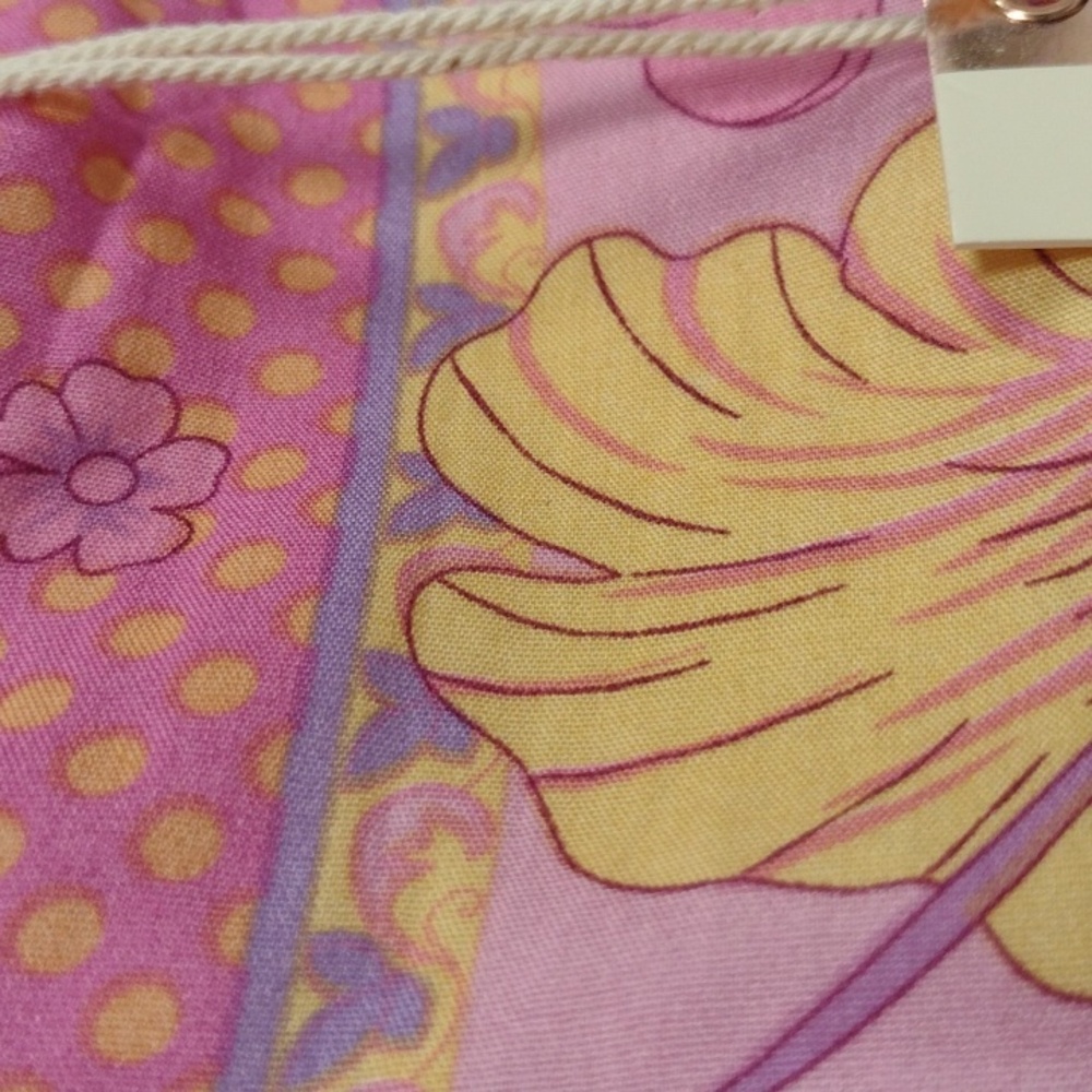 NEWIn Bloom Pink and Yellow Maxi Sundress with Puff Sleeves and Square Neckline, - Picture 6 of 16